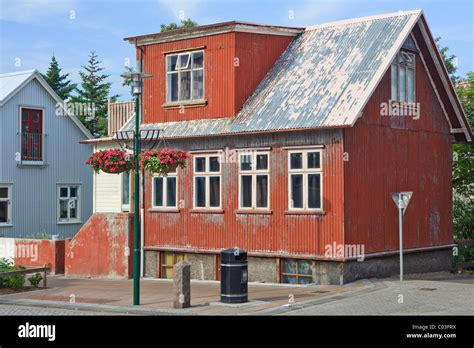 old icelandic metal buildings